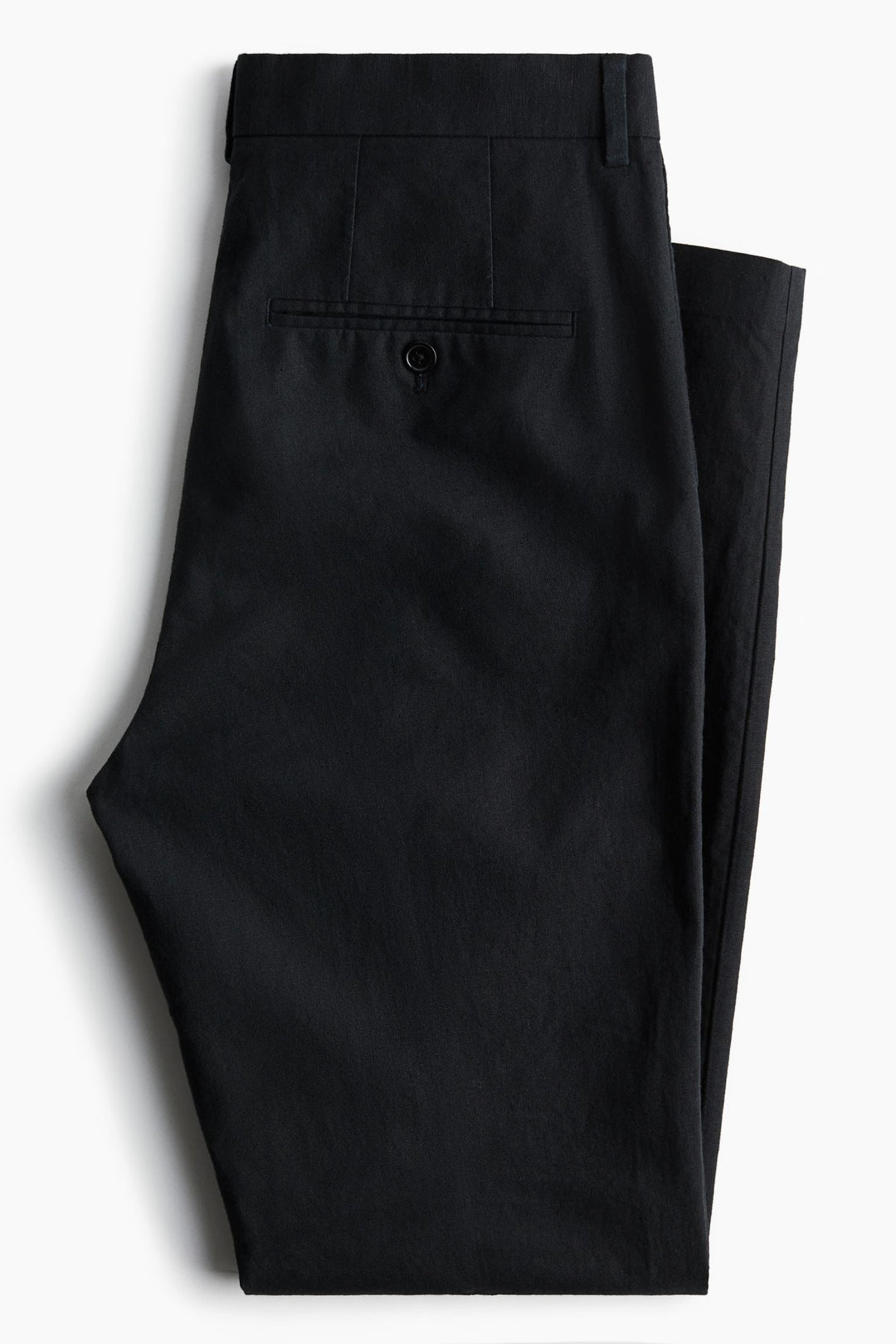 Tailored Cotton-Linen Trouser