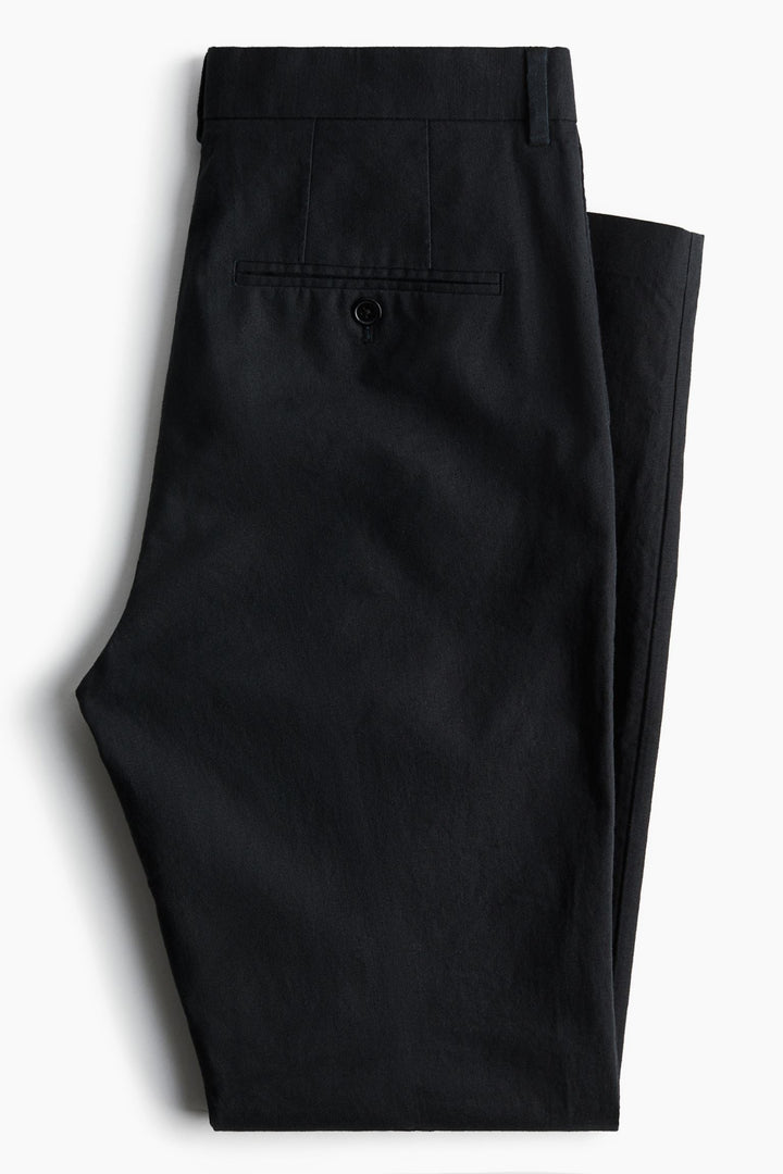 Tailored Cotton-Linen Trouser