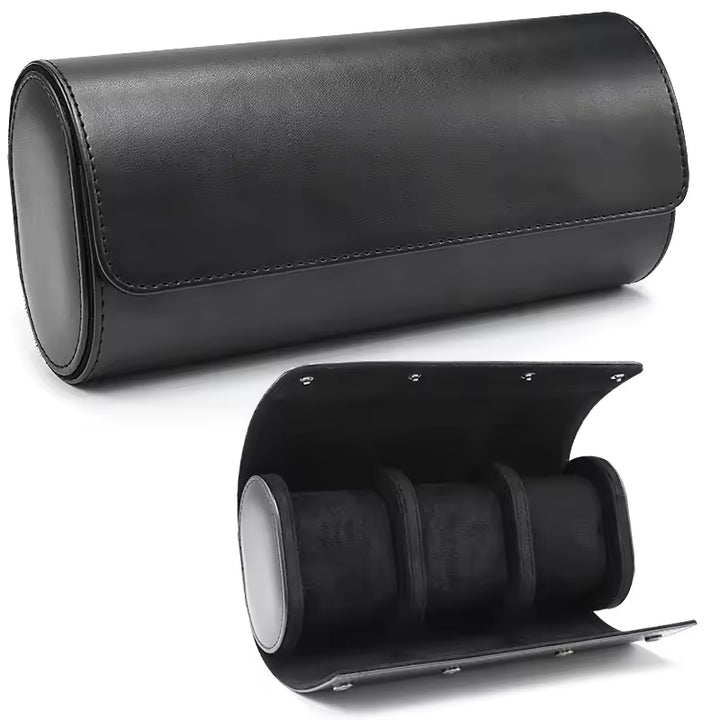Leather Watch Roll Case