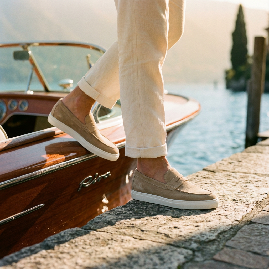 Suede Comfort Loafer