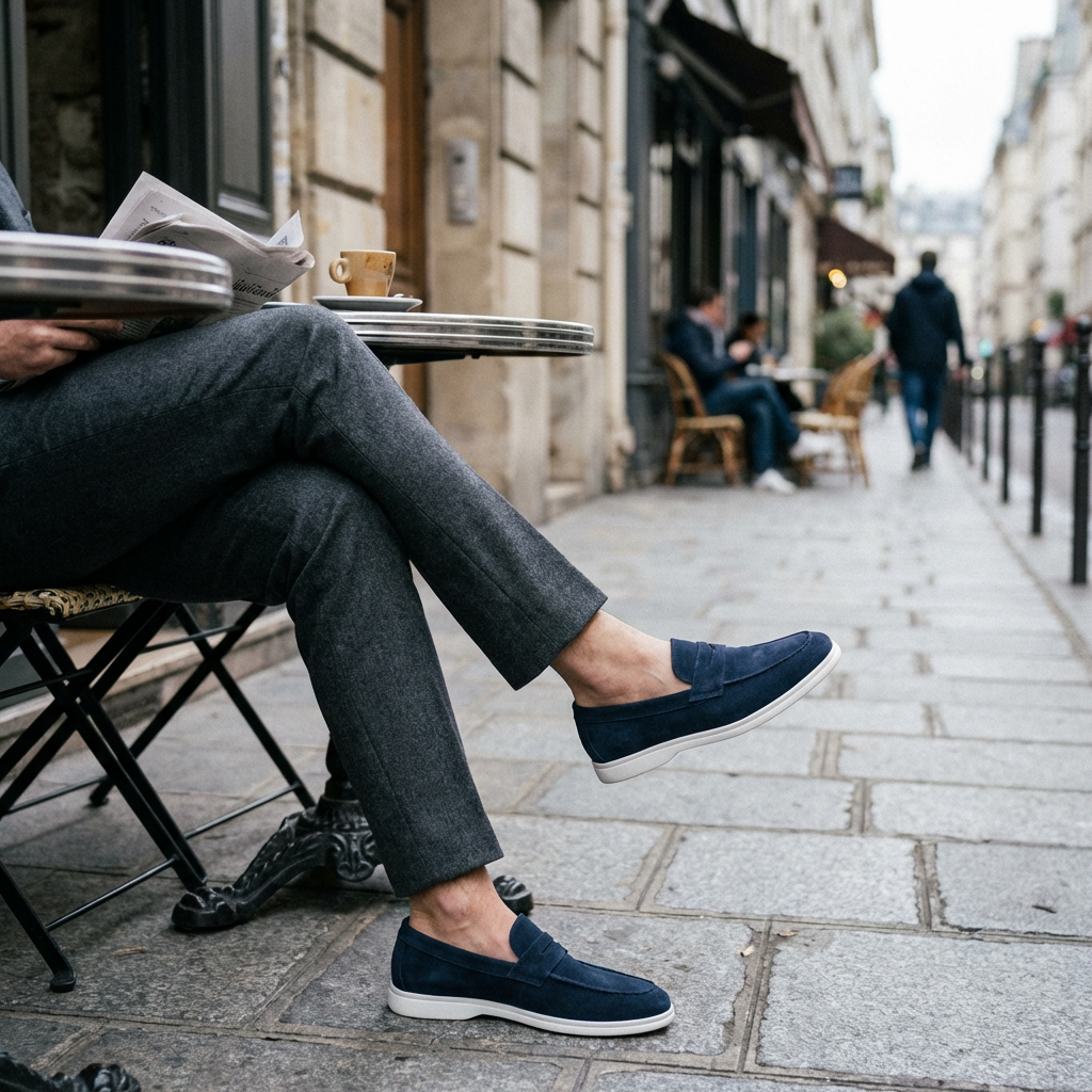 Suede Comfort Loafer