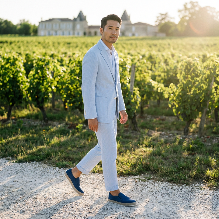 Silk Suede Alpargata Rope Edged Sole