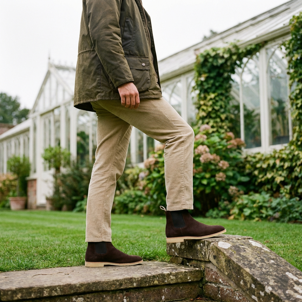 Chelsea Boot Suede & Leather