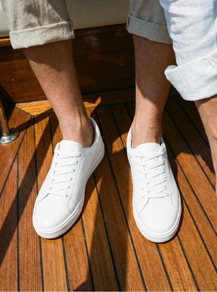 Classical Court White Sneaker