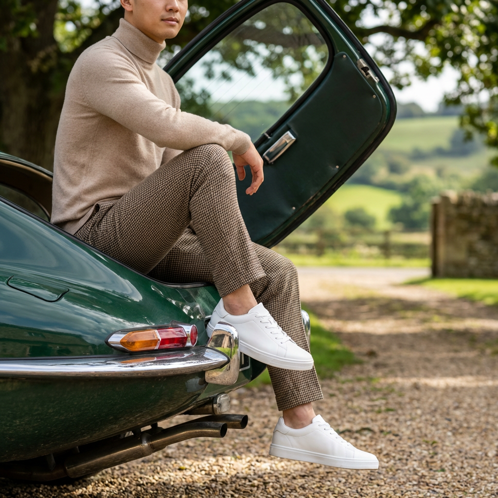 Classical Court White Sneaker