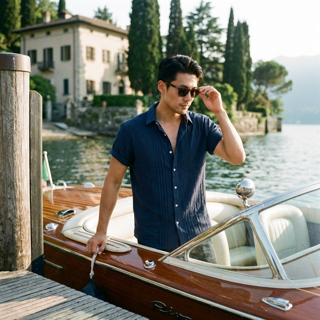 Cotton Short Sleeve Shirt