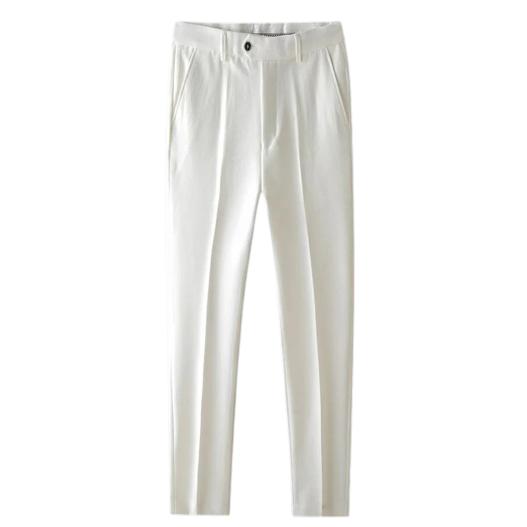 Tailored Cotton-Blend Trouser